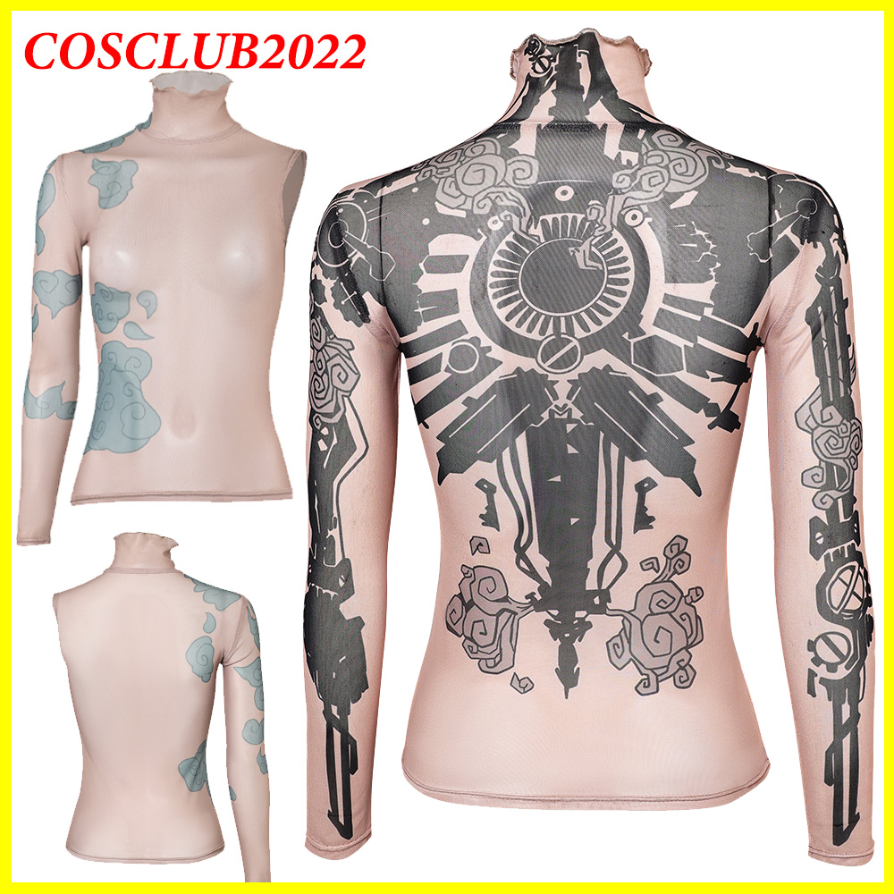 Party Games Summer - Frauen Arcane Jinx Cosplay Shirt Tattoo