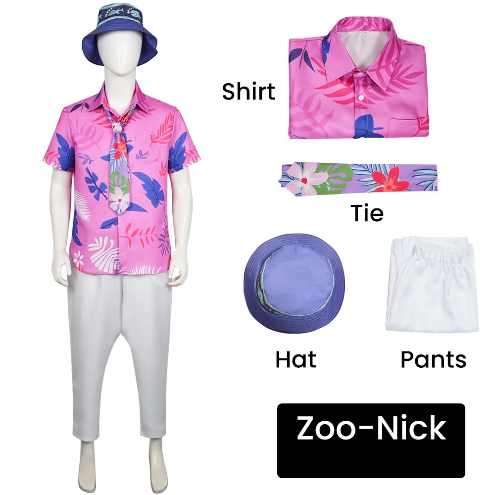 Party Games Kids And Adults - Film Zoo Nick Wilde Cosplay Kostüm