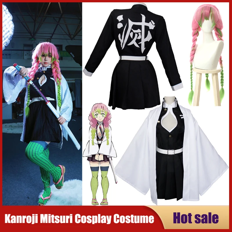 Party Games Kids And Adults - Anime Kanroji Mitsuri Cosplay Kostüm Kimetsu