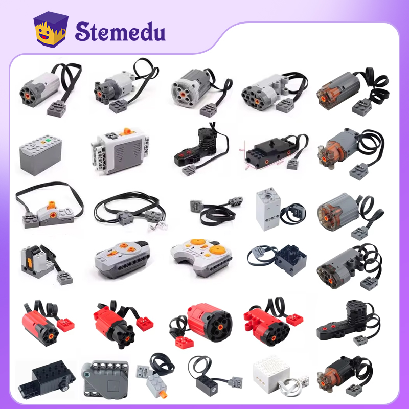 Lego Set Technic - Leistungsfunktionen, Upgrade des Motors, technische Teile,