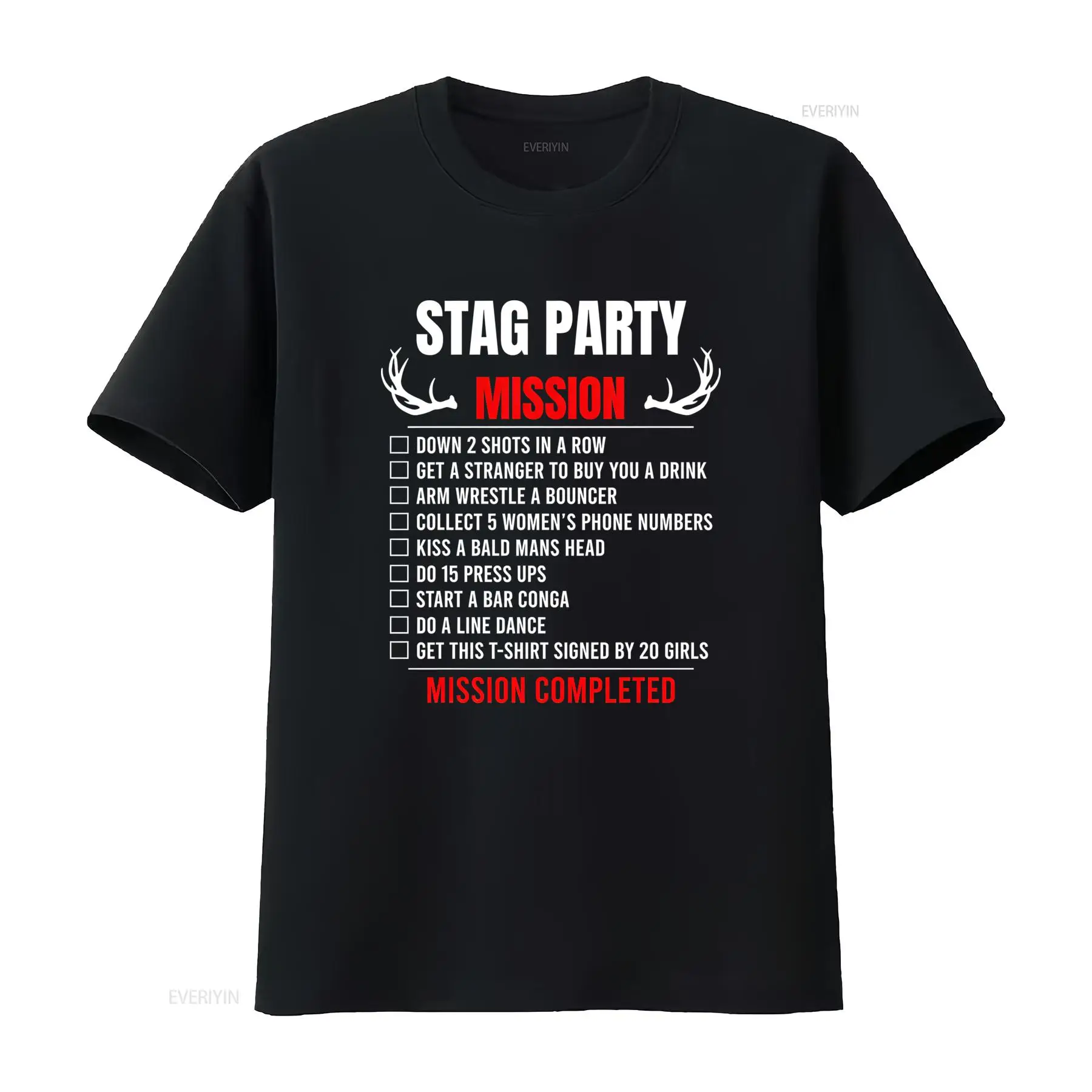 Party Games Bachelorette - Herren-T-Shirt für Junggesellenabschiede mit Trinkspiel-Aufgaben Lustige