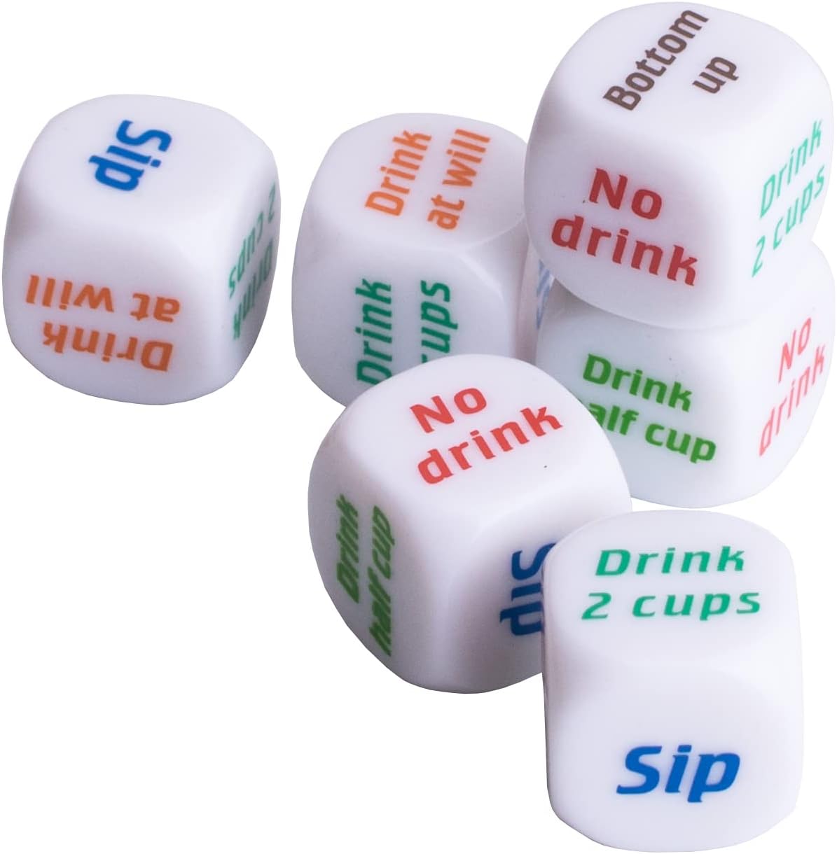 12 Stück Trinkwürfel Rolling D – Party Games Bachelorette Bewertung und Preis
