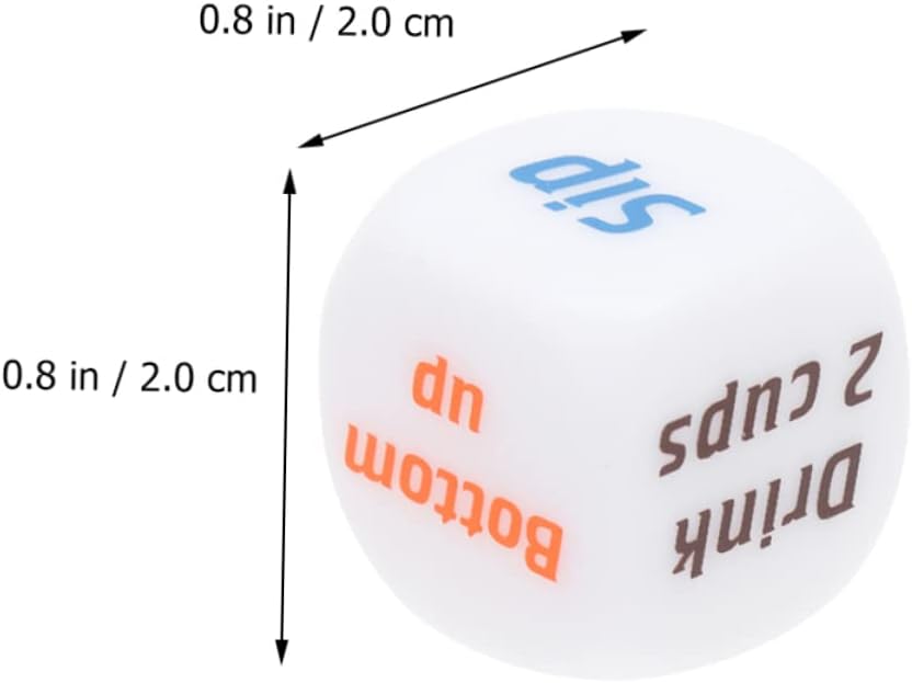 12 Stück Trinkwürfel Rolling D – Party Games Bachelorette Bewertung und Preis