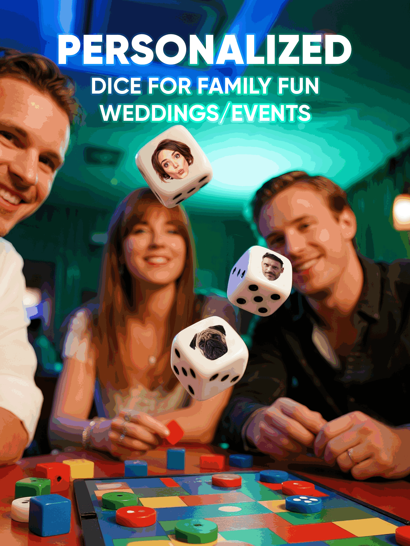 Personalisierte Würfel mit Ges – Party Games Engagement Bewertung und Preis