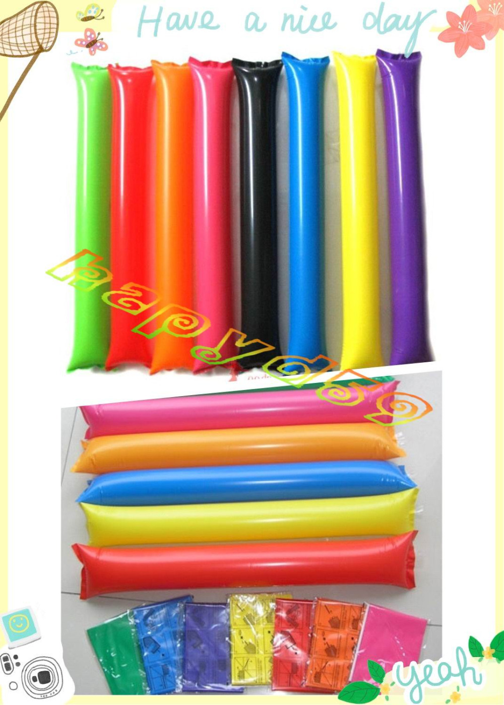 100 stücke 60 cm klöppel ballo – Party Games Engagement Bewertung und Preis