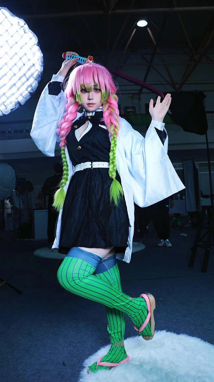 Anime Kanroji Mitsuri Cosplay  – Party Games Kids And Adults Bewertung und Preis