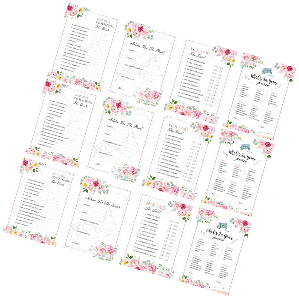 48 Stück Junggesellinnenabschi – Party Games Bachelorette Bewertung und Preis