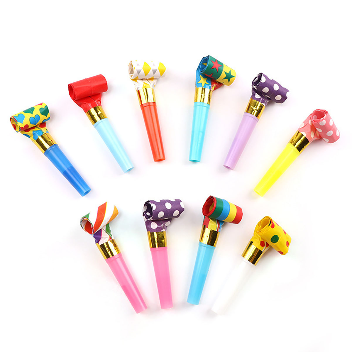 30PCS Bunte Pfeifen Spielzeug  – Party Games Engagement Bewertung und Preis
