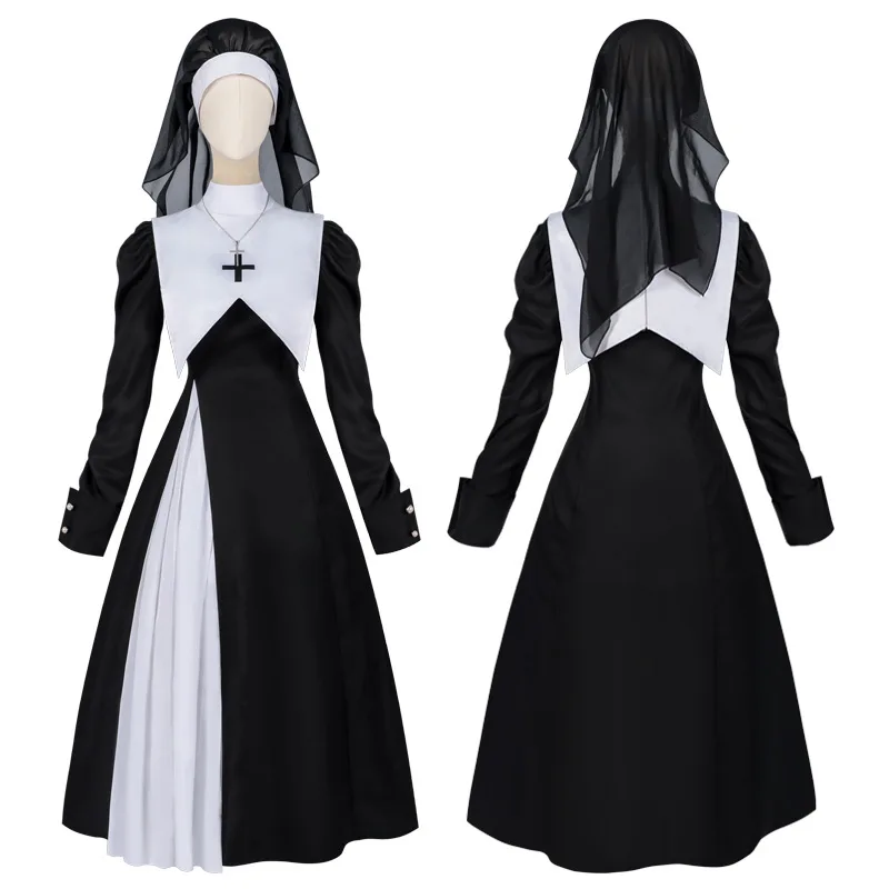 Halloween Cosplay Sexy Nonnen- – Party Games Crossplay Bewertung und Preis