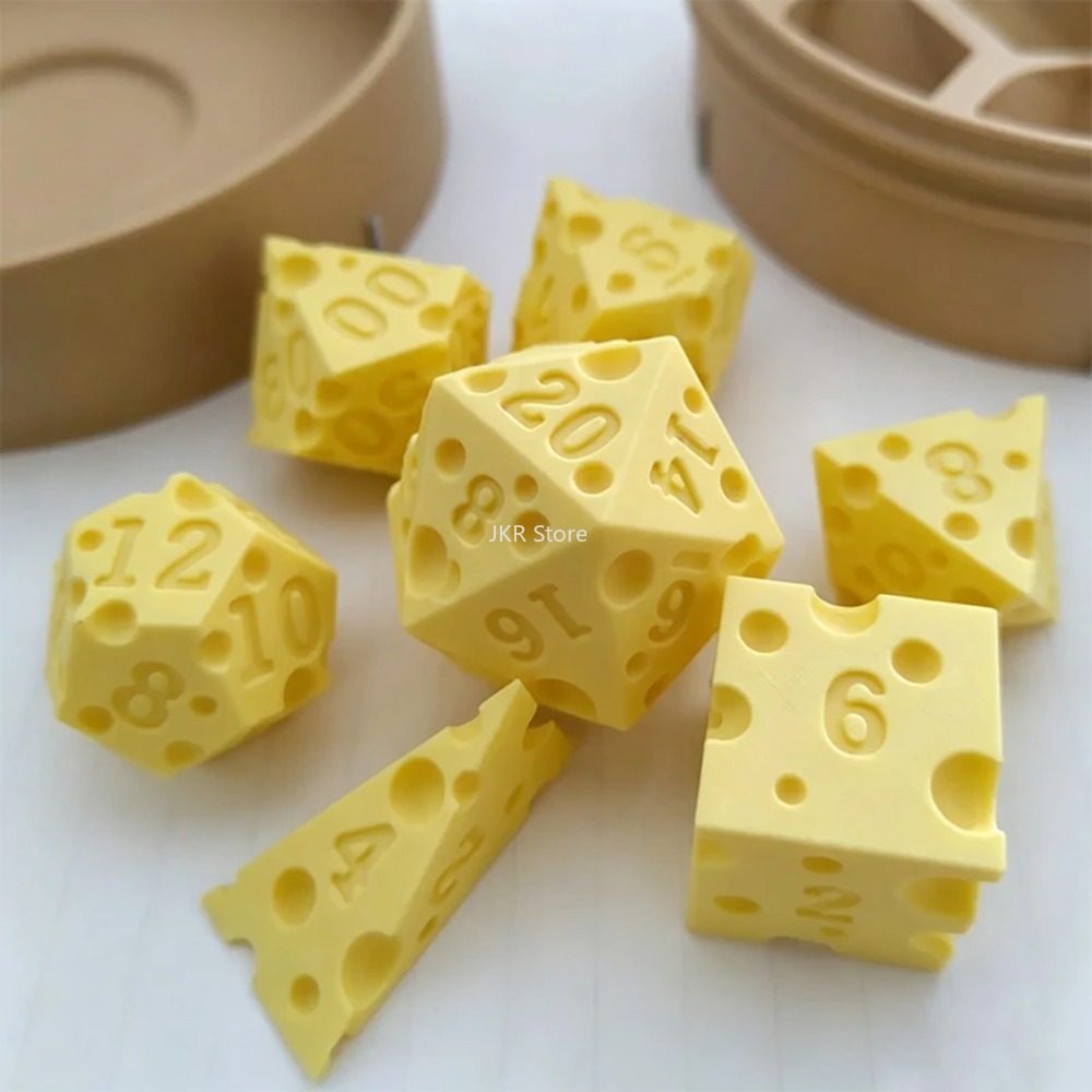 3D-Gedrucktes Käse-Würfelset m – Party Games Classic Bewertung und Preis