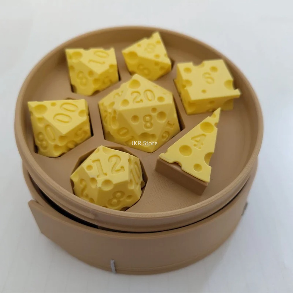 3D-Gedrucktes Käse-Würfelset m – Party Games Classic Bewertung und Preis