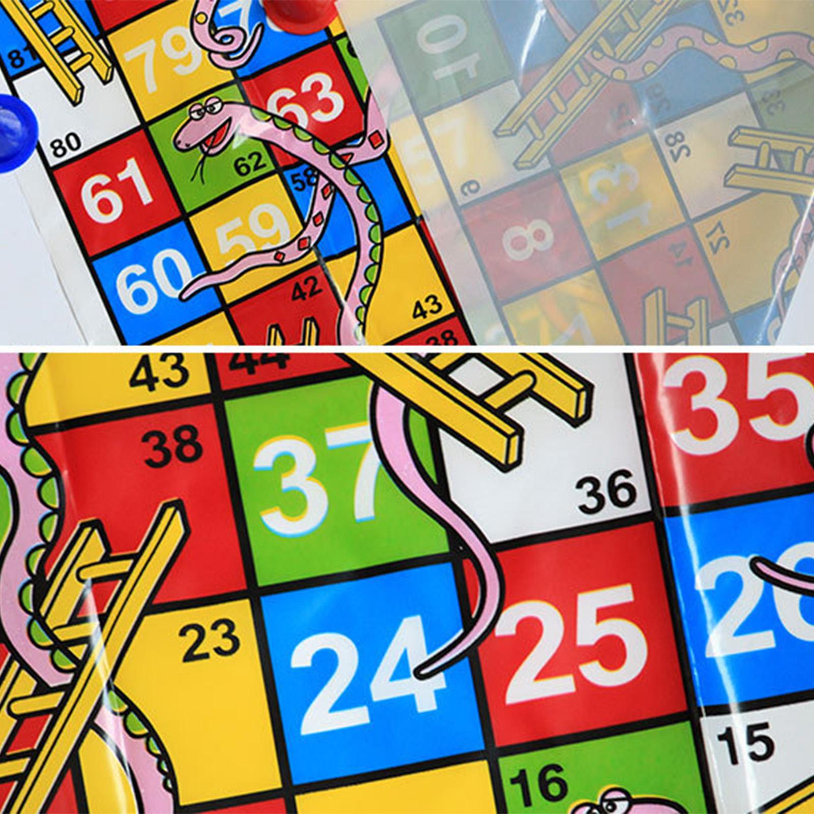 Mini-Schlangen- und Leitern-Br – Party Games Kids And Adults Bewertung und Preis