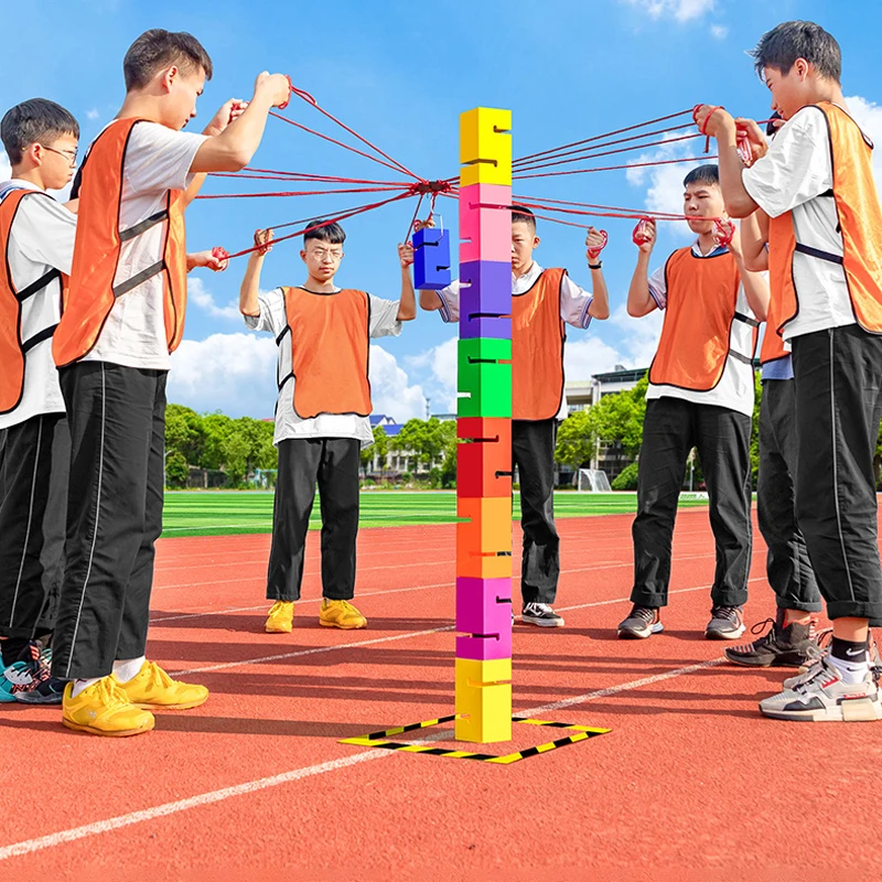 Teamarbeit-Spiele, Turmbau, Ou – Party Games No Equipment Bewertung und Preis