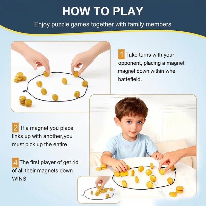 Partyspiele Magnetstein-Spiel  – Party Games Kids And Adults Bewertung und Preis