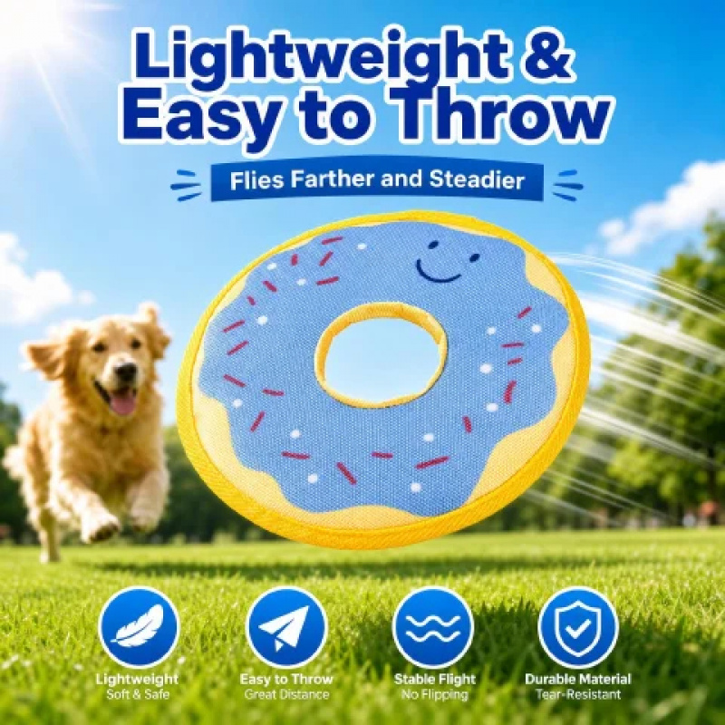 Neues Interaktives Hunde-Flugs – Frisbee Freestyle Disc Bewertung und Preis
